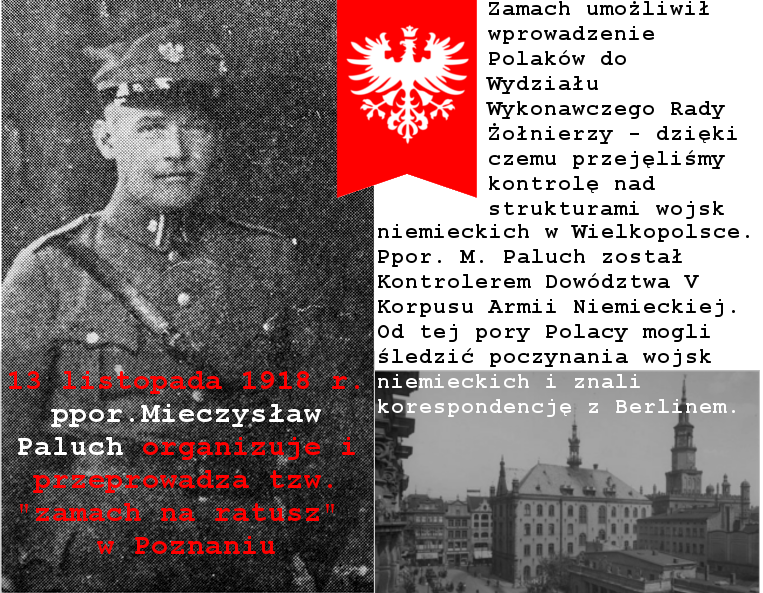 13.XI.1918 roku – tzw. “Zamach na Ratusz” w Poznaniu